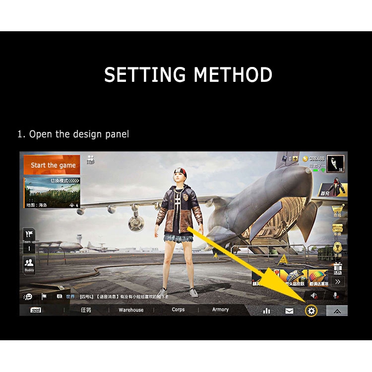 Tay Cầm Chơi Game Bắn Súng Pubg Cho Ipad | BigBuy360 - bigbuy360.vn