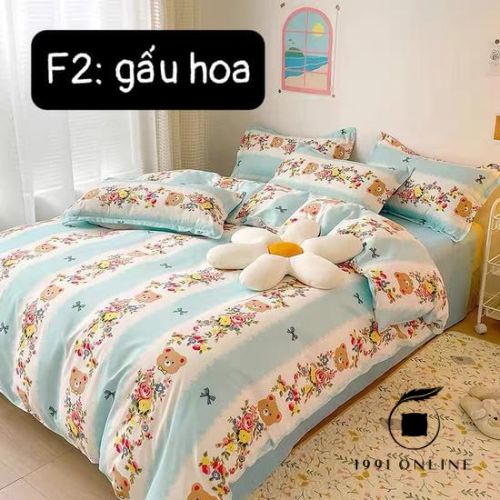 🍃 Bộ sưu tập Chăn Ga Gối FLY2 - 4 [CÓ CHĂN LÓT BÔNG THÔNG MINH] Dùng cho cả 4 mùa - Lồng thêm được ruột chăn 🍃 | BigBuy360 - bigbuy360.vn
