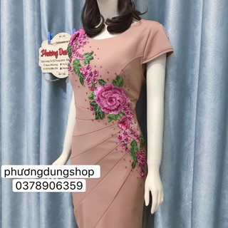 Đầm Body Trung Niên Kết Đá
