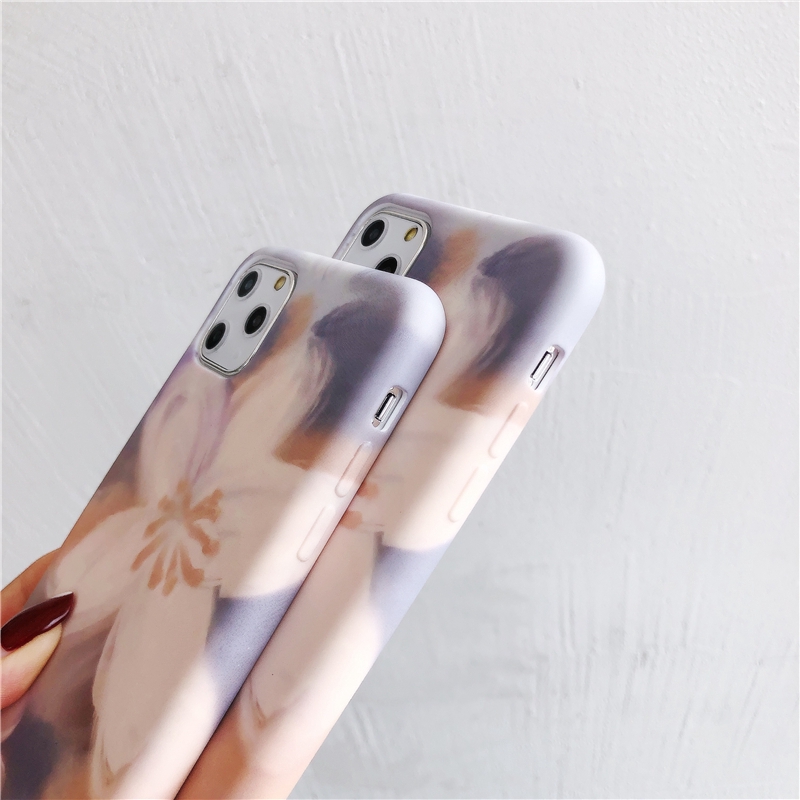Ốp lưng iphone chống bẩn hoa pháp 5/5s/6/6plus/6s/6splus/7/7plus/8/8plus/x/xr/xs/11/12/pro/max/plus/promax - Awifi C2-1 | BigBuy360 - bigbuy360.vn