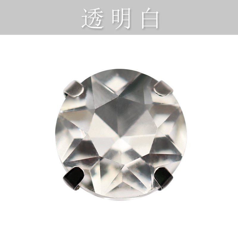 Kẹp Càng Cua Hoa Đính Đá Trang Trí Quần Áo Chất Lượng Cao