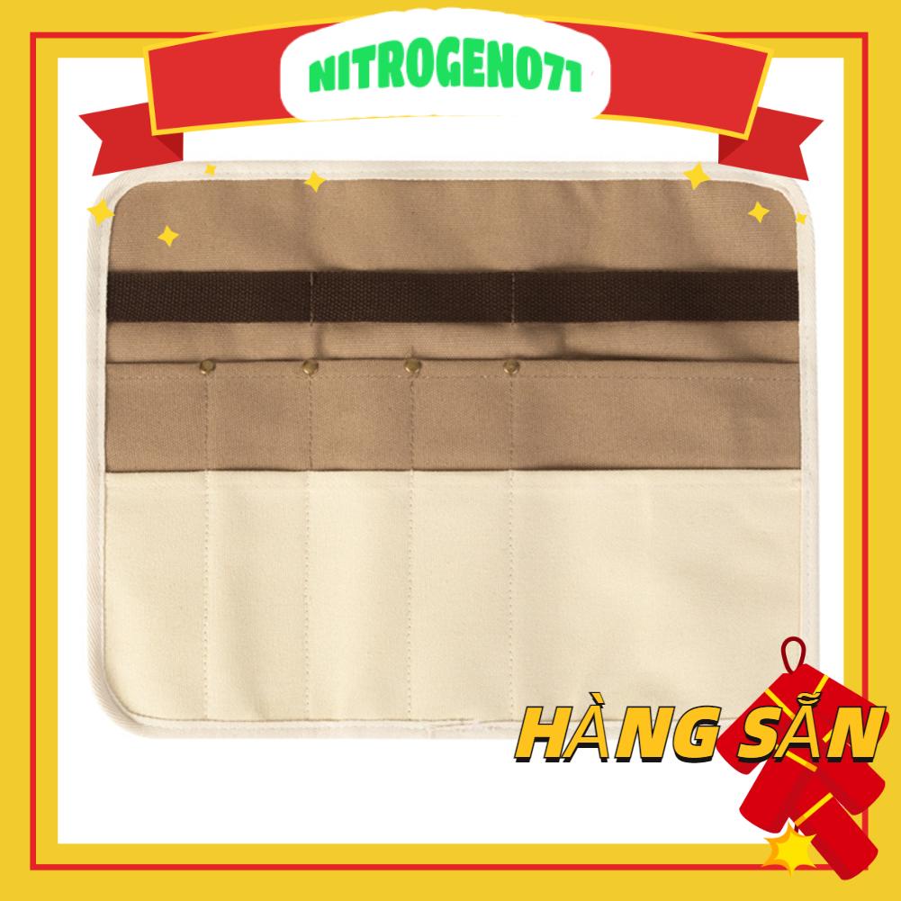 Nitrogen071 Cắm trại Bộ đồ ăn Túi đựng dã ngoại Di động treo để cắm ngoài trời Đồ nướng