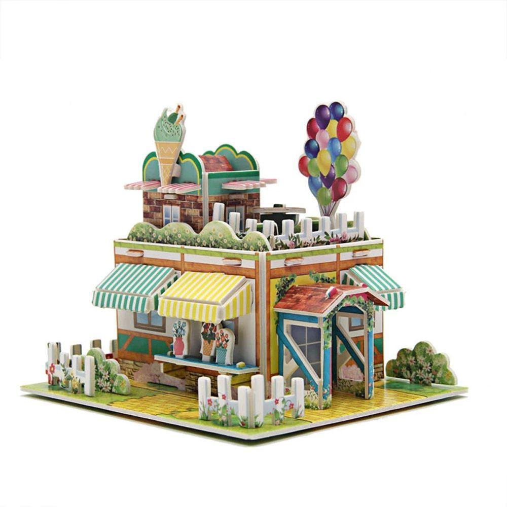 NICKOLAS Bộ Xếp Hình 3D Sáng Tạo Cho Bé