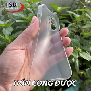 Combo 2 Ốp Lưng Trong Nhám Unibody iPhone 12 Mini Siêu Mỏng