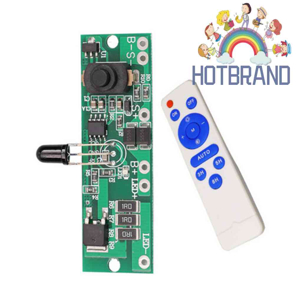 Bảng Mạch Năng Lượng Mặt Trời 3.2V / 3.7V Kèm Remote Điều Khiển