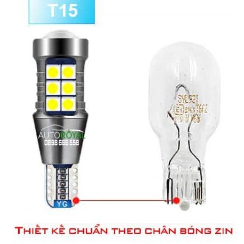 KIA CERATO  - LED LÙI siêu sáng T15