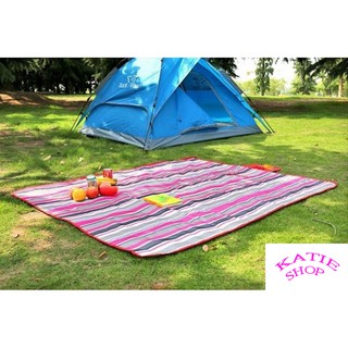 Bạt trải cắm trại xếp gọn,thảm trải đi phượt, picnic 3 lớp chống thấm - Giao ngẫu nhiên