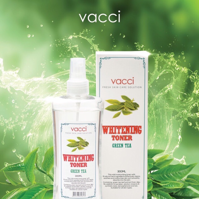 Nước hoa hồng VACCI- giúp dưỡng ẩm hiệu quả cho da mịn màng, se khít lỗ chân lông.