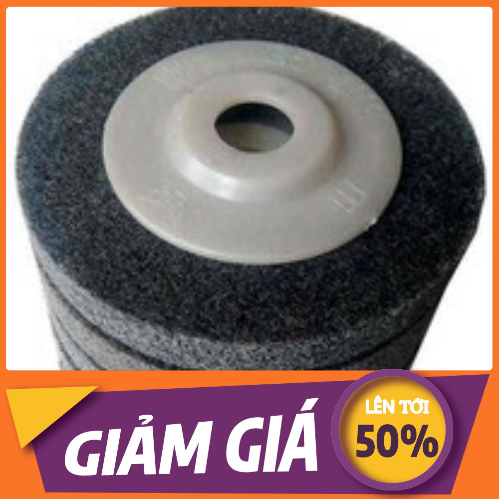 [SALE] [GIAM GIA] 5 chiếc nỉ đánh bóng kim loiaj 100mm, màu xám