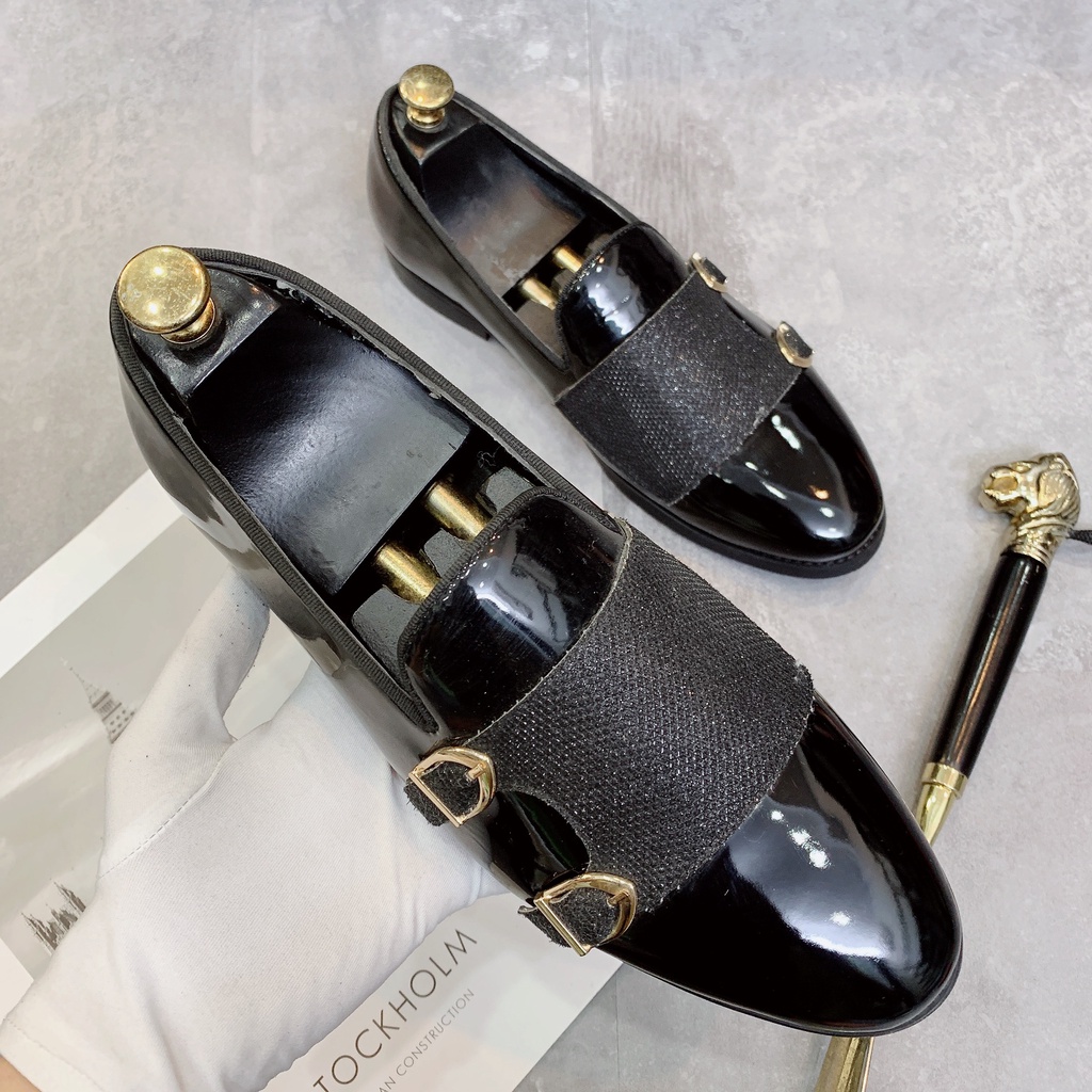 Giầy tây, giày da nam da bóng cao cấp,kiểu dáng Loafer   : 83