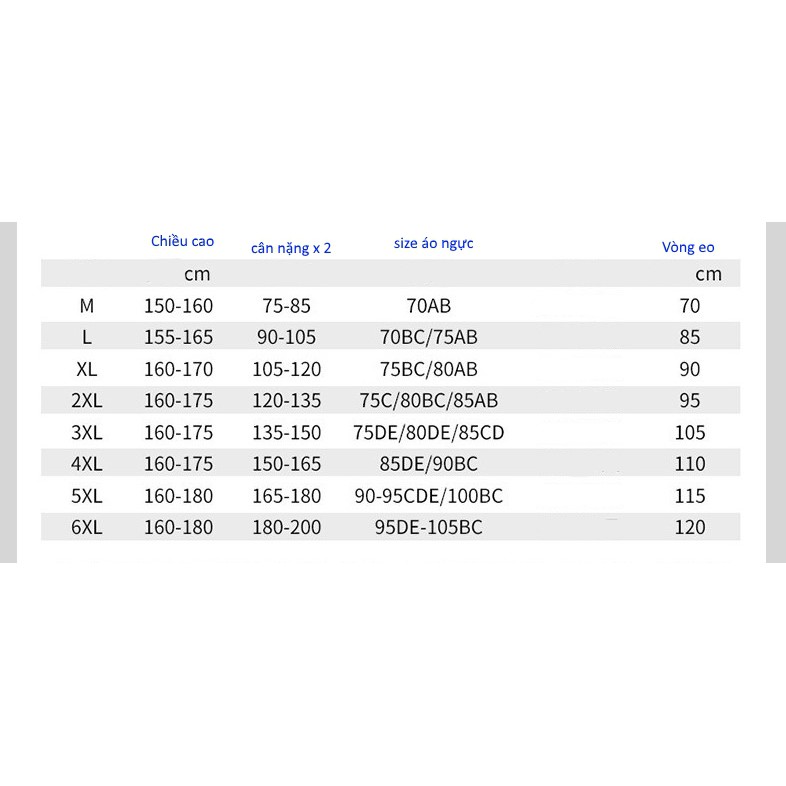 Set đồ bơi cỡ lớn (L-6XL) BA0392 Baals shop | BigBuy360 - bigbuy360.vn