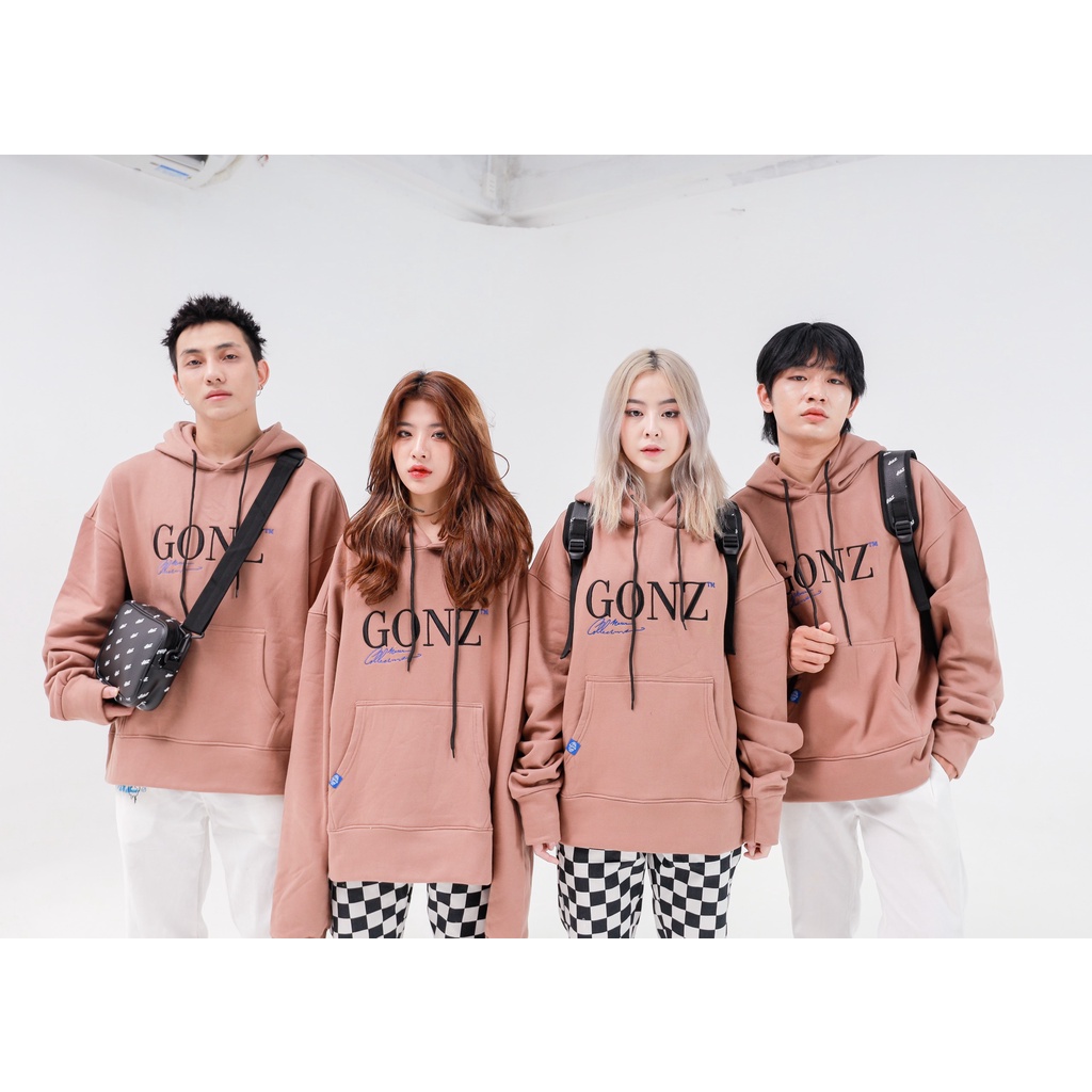 Áo Hoodie Nỉ  Form Rộng Phong Cách Thu Đông - Hoodies 01 Màu Cafe | BigBuy360 - bigbuy360.vn