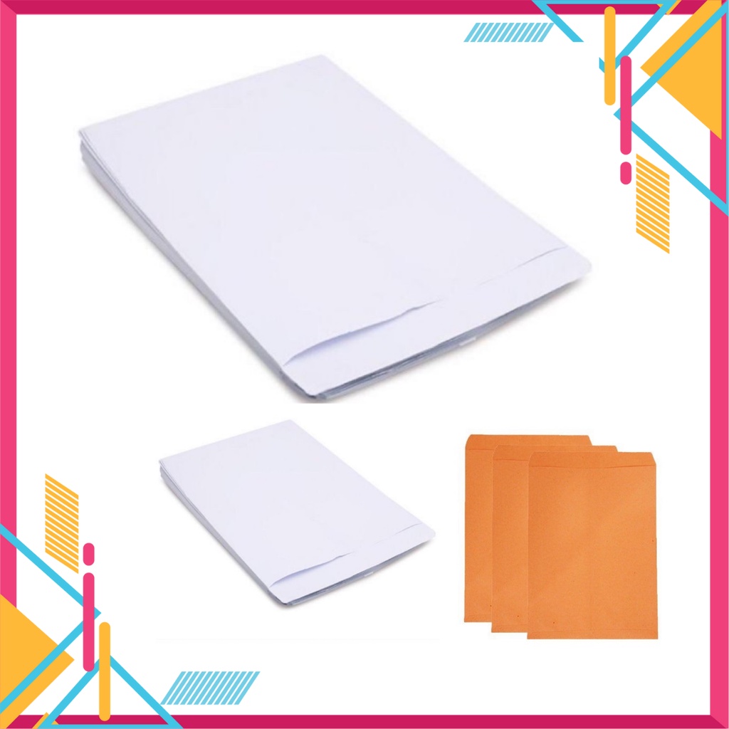 Bao thư A4,A5 Trắng - Vàng 100 cái/ xấp