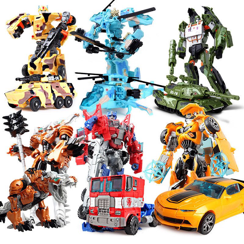 Mô Hình Rô Bốt Biến Hình Bumblebee Độc Đáo Sống Động