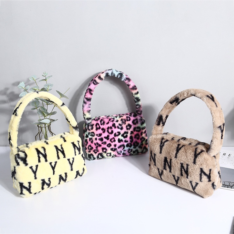 Fashionable European and American style printed shoulder bag