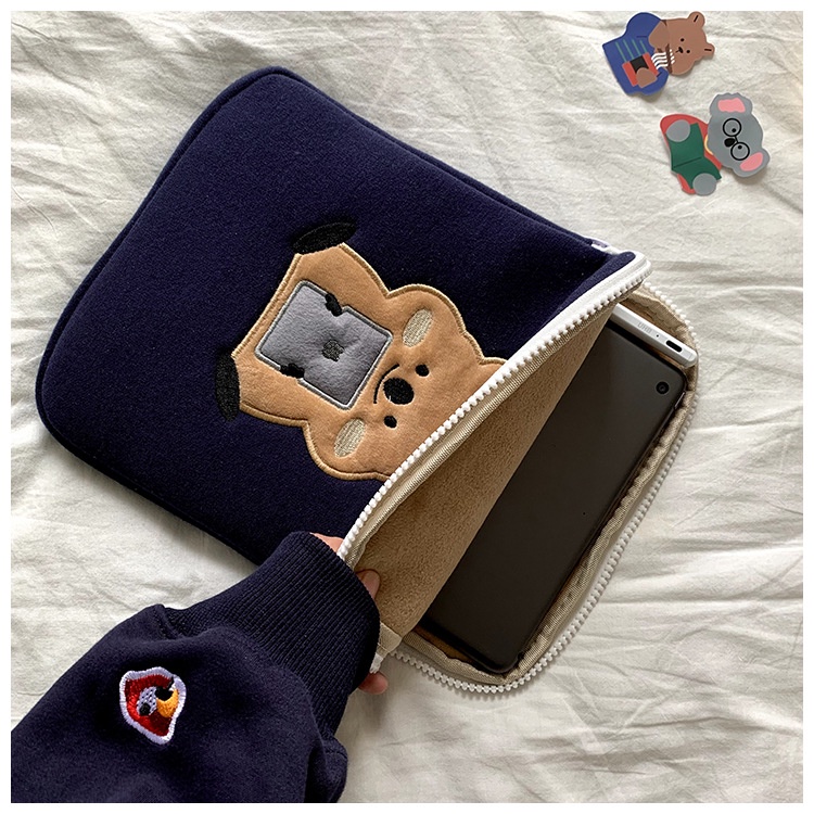 Túi đựng laptop chống sốc họa tiết hoạt hình dễ thương 11 / 13 / 14 / 15 / 15.6 inch