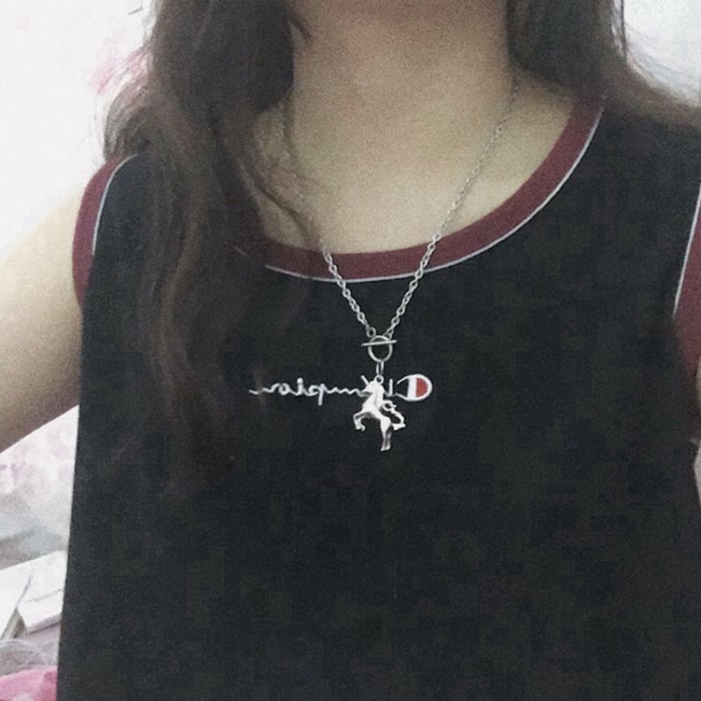 Dây Chuyền Mặt Hình Ngựa Một Sừng Thời Trang Cho Nữ | BigBuy360 - bigbuy360.vn