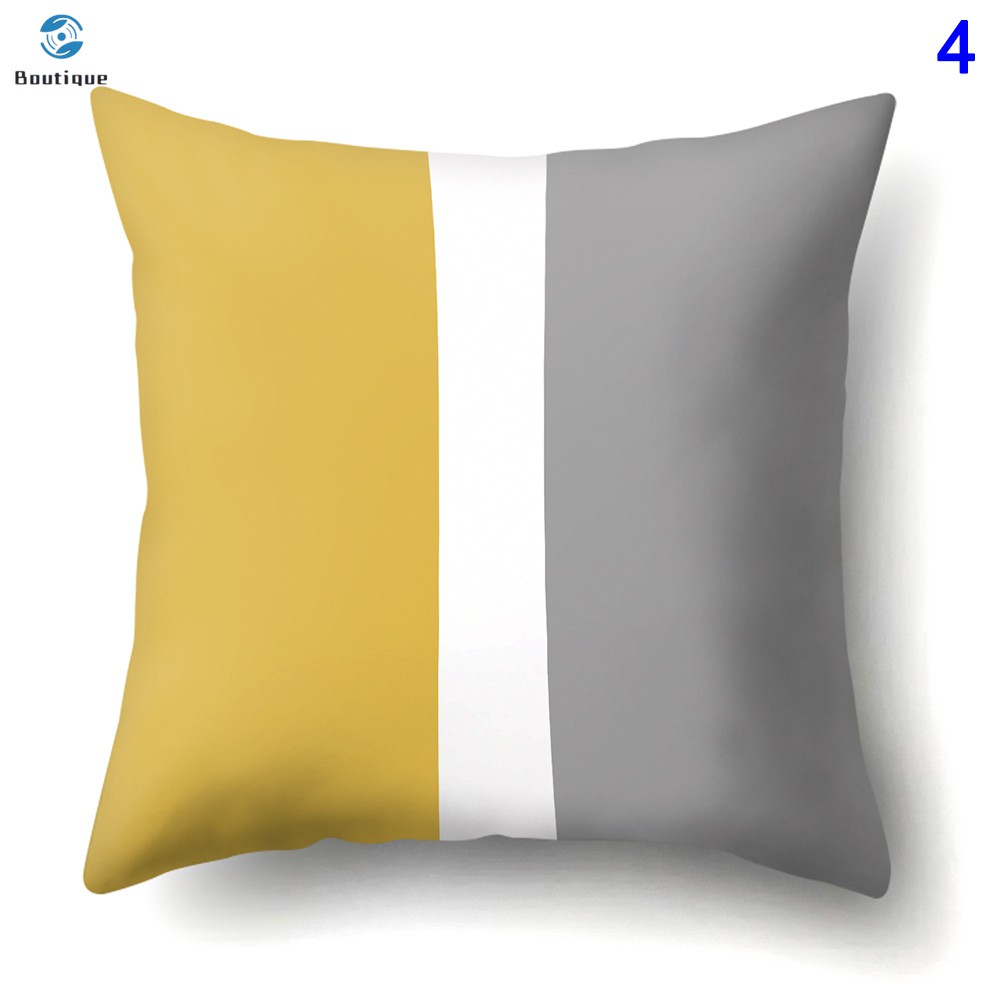 ✿♥▷ Cushion Cover 45x45cm Minimalist Fashion Soft Nordic Style For Office Car Cafe