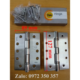 Bản lề lá sus 304 yale 127x89x3mm