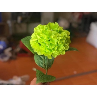 hoa giả- hoa cẩm tú cầu lụa
