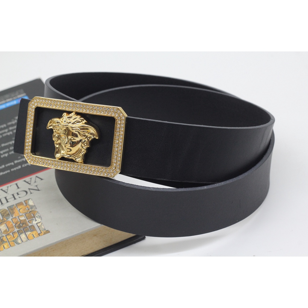 Dây Thắt Lưng Dây Nịt Nam Da Bò Vachetta Nhập Khẩu Cao Cấp Nguyên Tấm Siêu Bền Kèm Khóa Xịn Không Gỉ, BH 12 Tháng