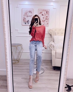 Áo lên giấy dáng thụng