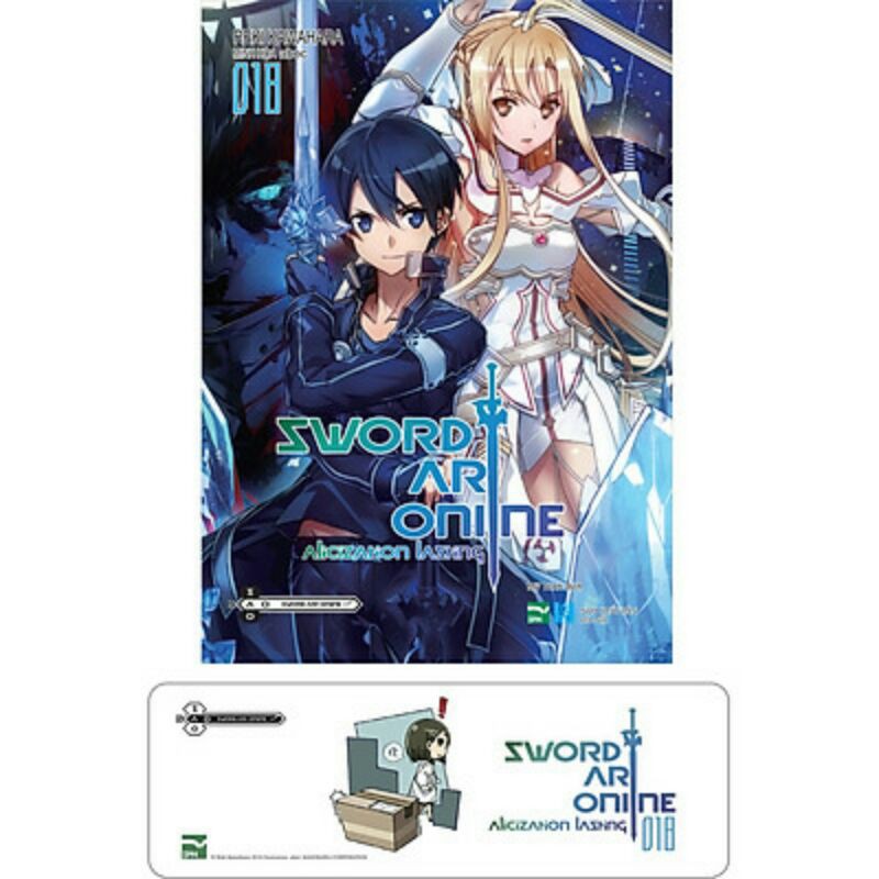 bán lẻ bookmark pvc sword art online