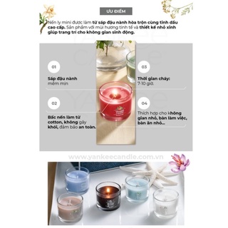 Nến ly mini Yankee Candle (37g) - Sun & Sand