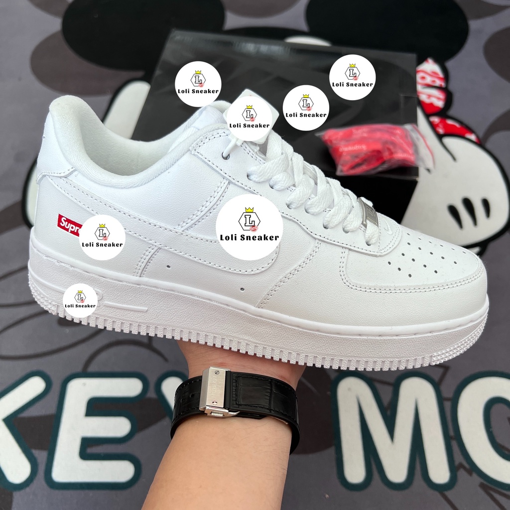 [Loli Sneaker] Giày Sneaker AF1xSupreme - Chất Lượng Cao (Ảnh Thật)