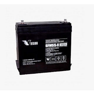 Ắc quy Vision 12V-55Ah 6FM55-X