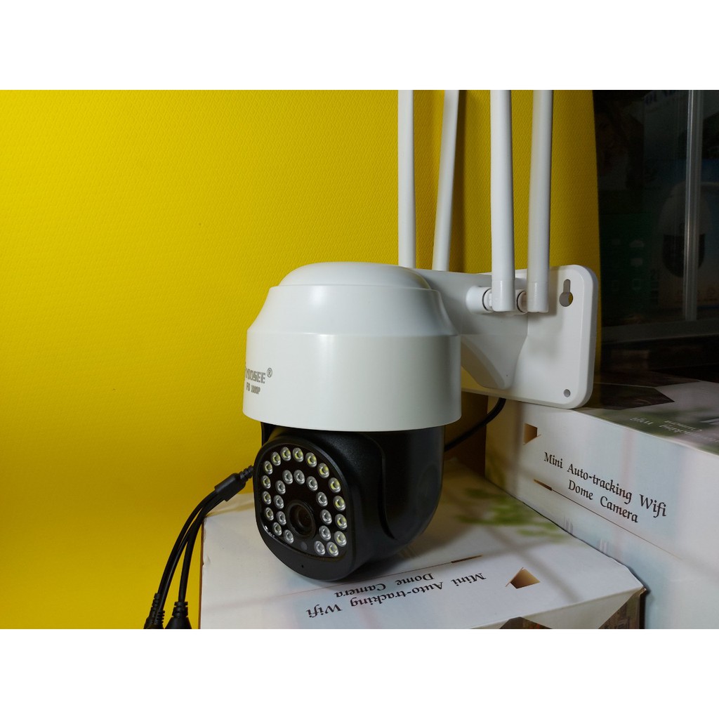 [Mã 267ELSALE hoàn 7% đơn 300K] Camera Wifi Yoosee 27 Led quay đêm có màu, 4 Râu bản Pro ngoài trời, trong nhà 3.0Mpx | BigBuy360 - bigbuy360.vn