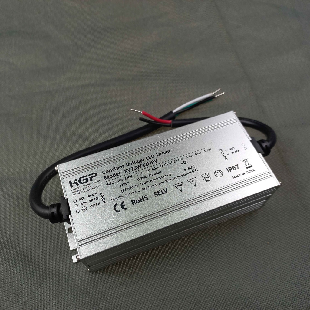 Combo Quạt Sò Ly Tâm EBM24V G1G133-DE19-15 + Nguồn Chống Nước 22V New 100% | Quạt EBM 24V | Quạt Sò Ly Tâm 24V