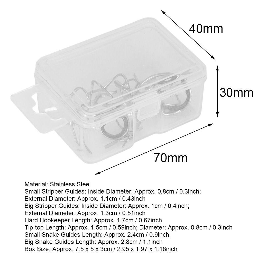 Vòng Tròn Dẫn Dây Câu Cá Đường Kính 7mm-15mm