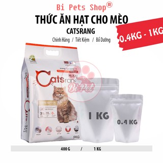 Thức Ăn Hạt Cho Mèo 💰Giá Rẻ - Chính Hãng 💰 Hạt Catsrang Hàn Quốc - Túi Zip 1Kg