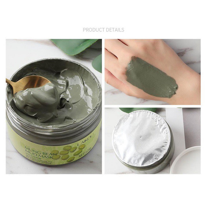 Mặt nạ bùn đậu xanh Laikou Mung Bean Mud Mask