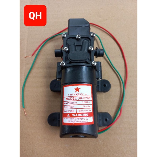 máy bơm 12v SU KA 6L /min - bơm 12V SK - 0208 /5l/min