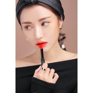 Son 3CE Slim Velvet Lip Color màu đỏ cam vermilion
