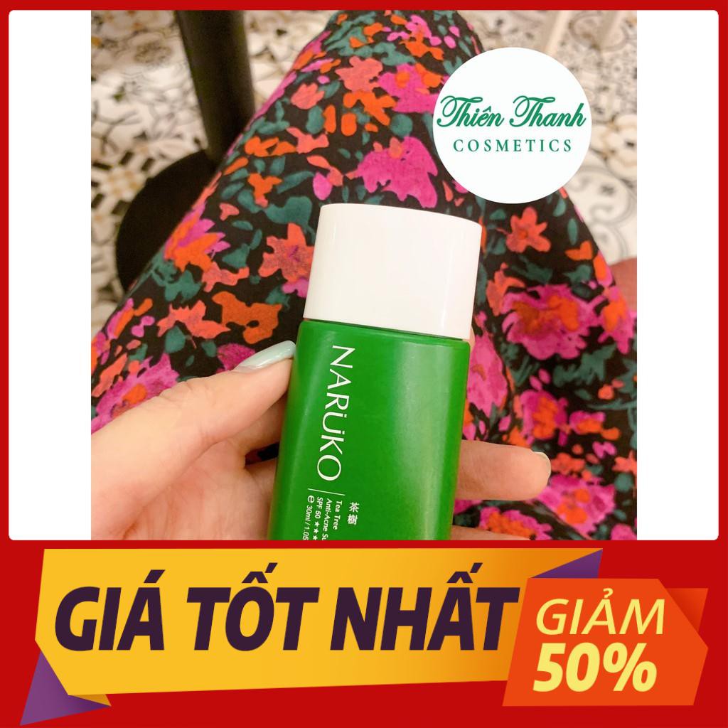 Kem Chống Nắng,Kem Chống Nắng Dành Cho Da Mụn Naruko Tea Tree Anti-Acne Sunscreen SPF50 30 ml | BigBuy360 - bigbuy360.vn