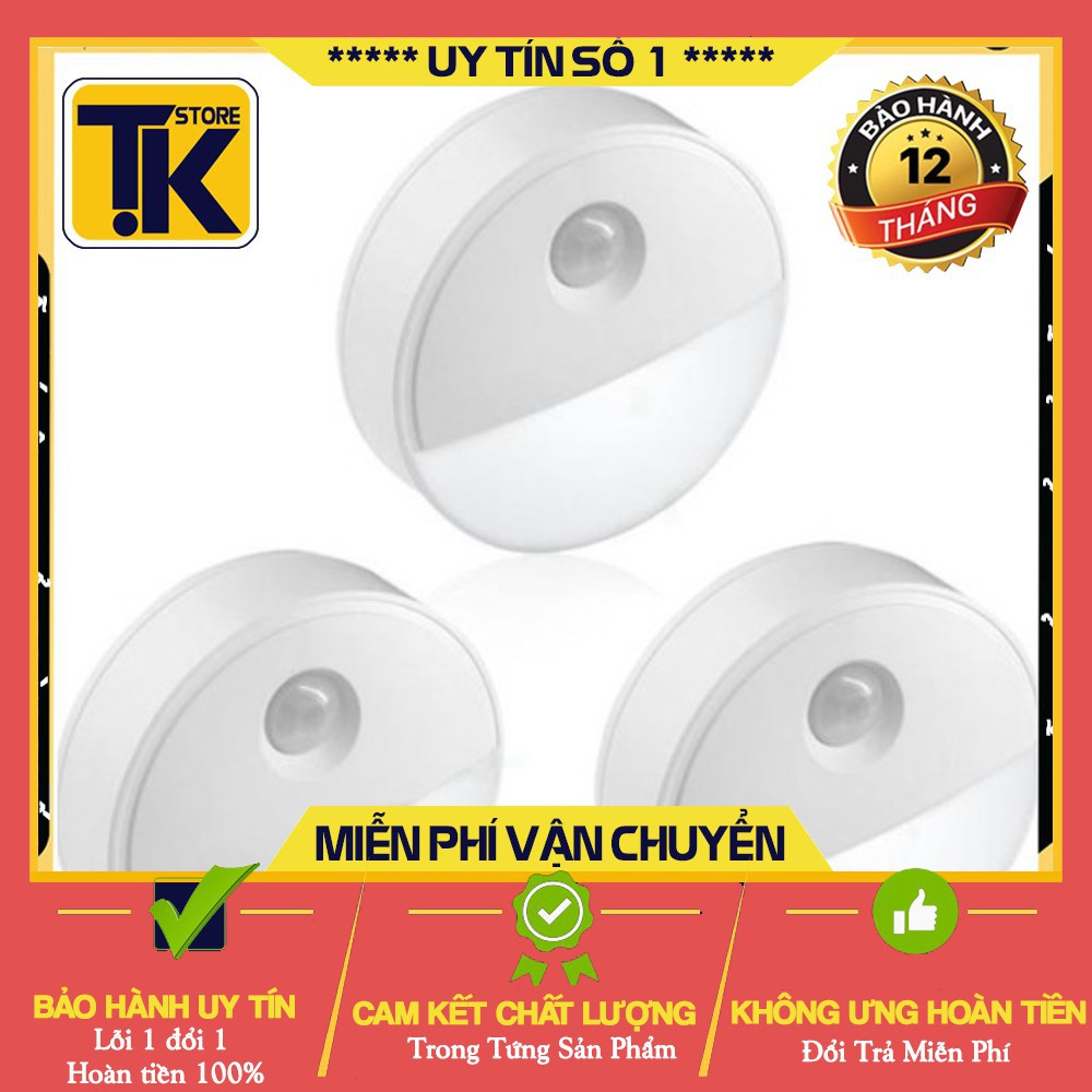 [Hàng Loại 1]Đèn LED Cảm Ứng [Free Ship] Sử Dụng Pin Tự Động Phát Sáng Khi Có Người Di Chuyển . .