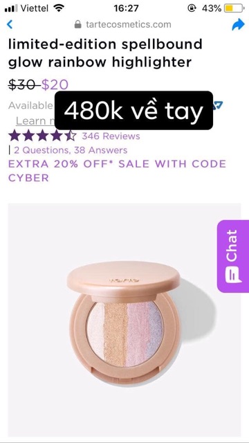 Kem Nền Tarte Shape Tape Matte Foundation | BigBuy360 - bigbuy360.vn