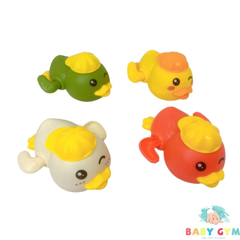 Vịt Con Thả Bồn Tắm Cho Bé Dễ Thương – Đồ Chơi Dây Cót Nhà Tắm Mini Hình Vịt Con