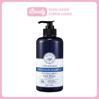 DẦU GỘI DƯỠNG TÓC CHĂM SÓC DA ĐẦU SUPER SEED BOMB REVITALIZE SHAMPOO 500ML - Hàn Quốc chính hãng
