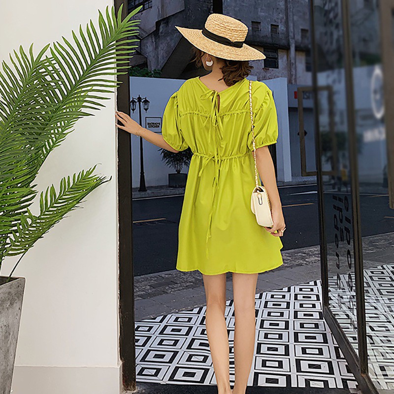 Women Dress Small Fresh Sweet Sleeveless Dress | BigBuy360 - bigbuy360.vn