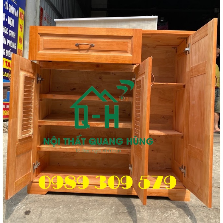 Tủ giày dép gỗ thông tự nhiên cao cấp hcm