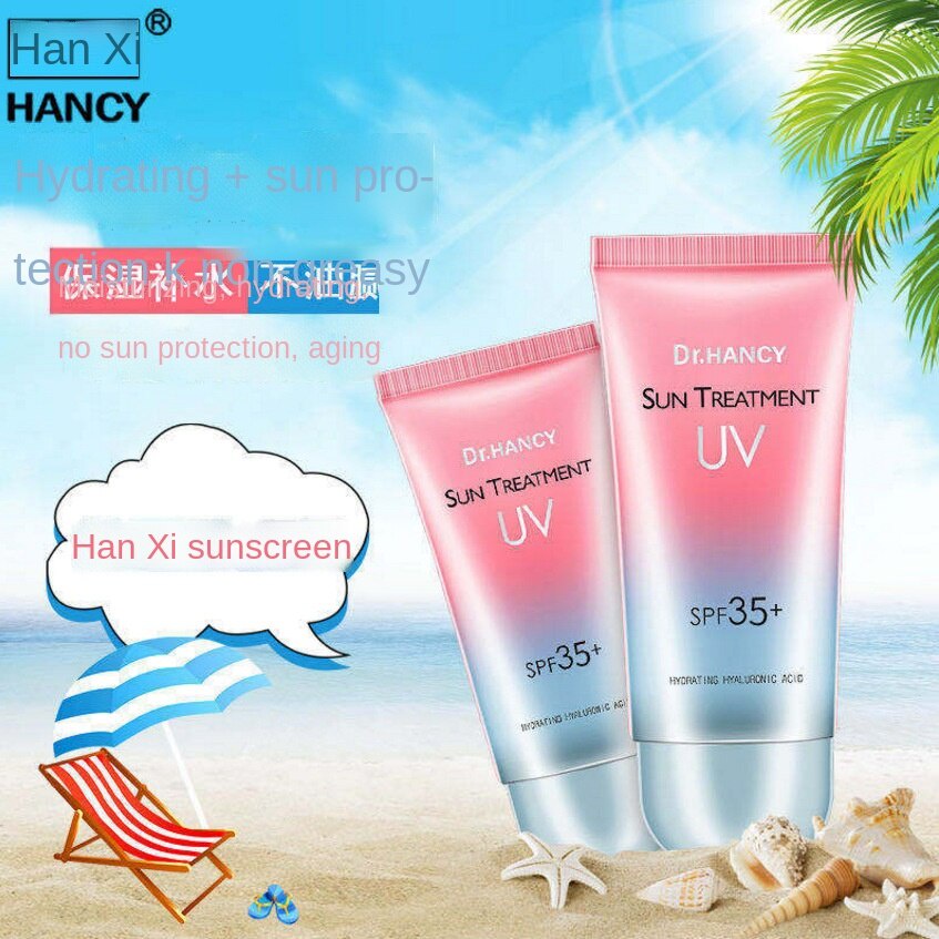 Kem chống nắng Hancy SPF35 PA dưỡng ẩm làm trắng da không nhờn rít hiệu quả