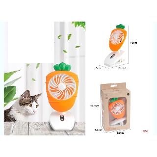 QUẠT TÍCH ĐIỆN MINI KẸP ĐỂ BÀN Q52