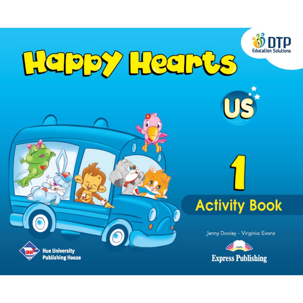 Sách - DTPbooks - Happy Hearts US 1 Activity Book