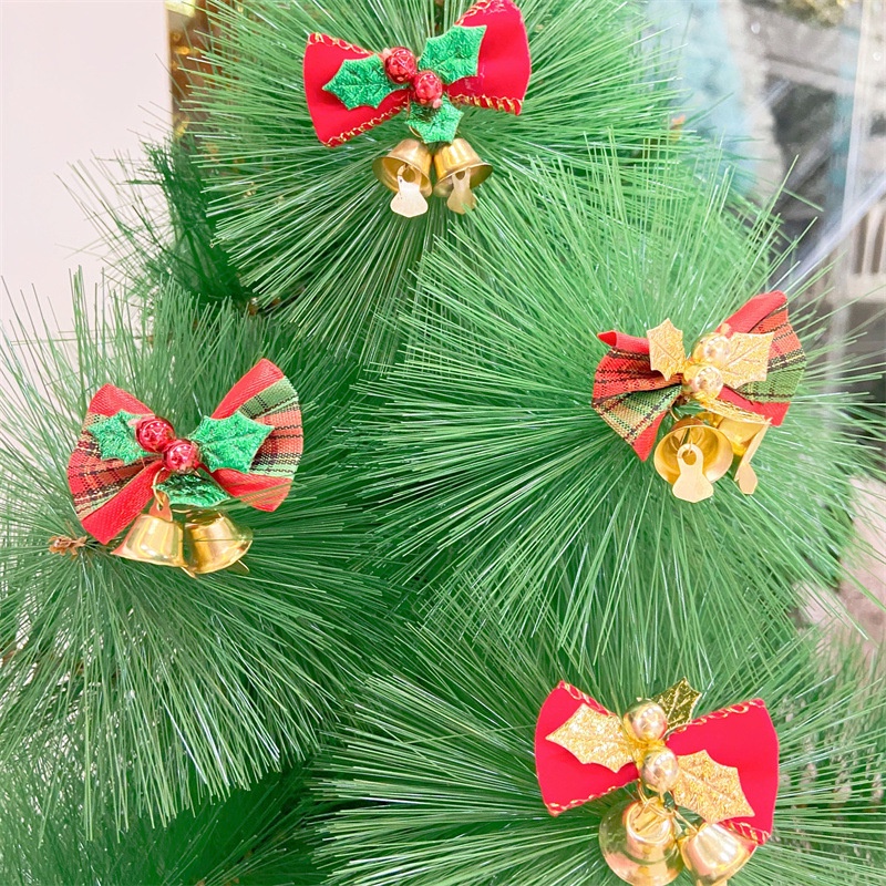 [ Christmas tree bow bell Xmas tree pendant decoration for Home  Wedding Party Xmas New Year scene Accessories ]