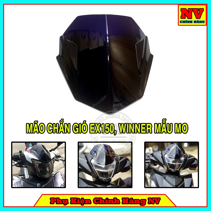 Mão Chắn Gió Ex150, Winner V1 Mẫu MO Cực Chất