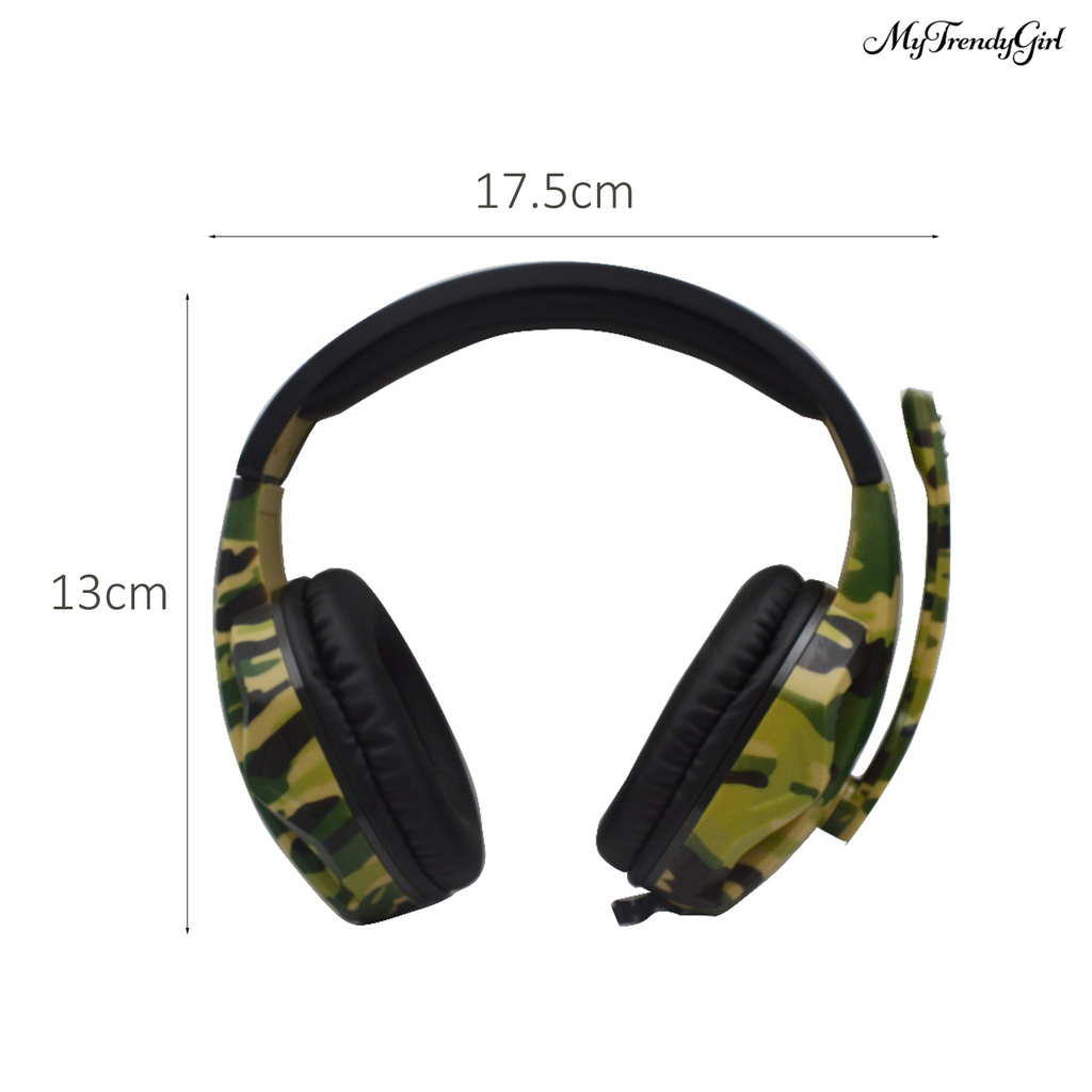 Tai Nghe Chơi Game Có Dây 3.5mm Họa Tiết Rằn Ri Cho Ps4 | BigBuy360 - bigbuy360.vn
